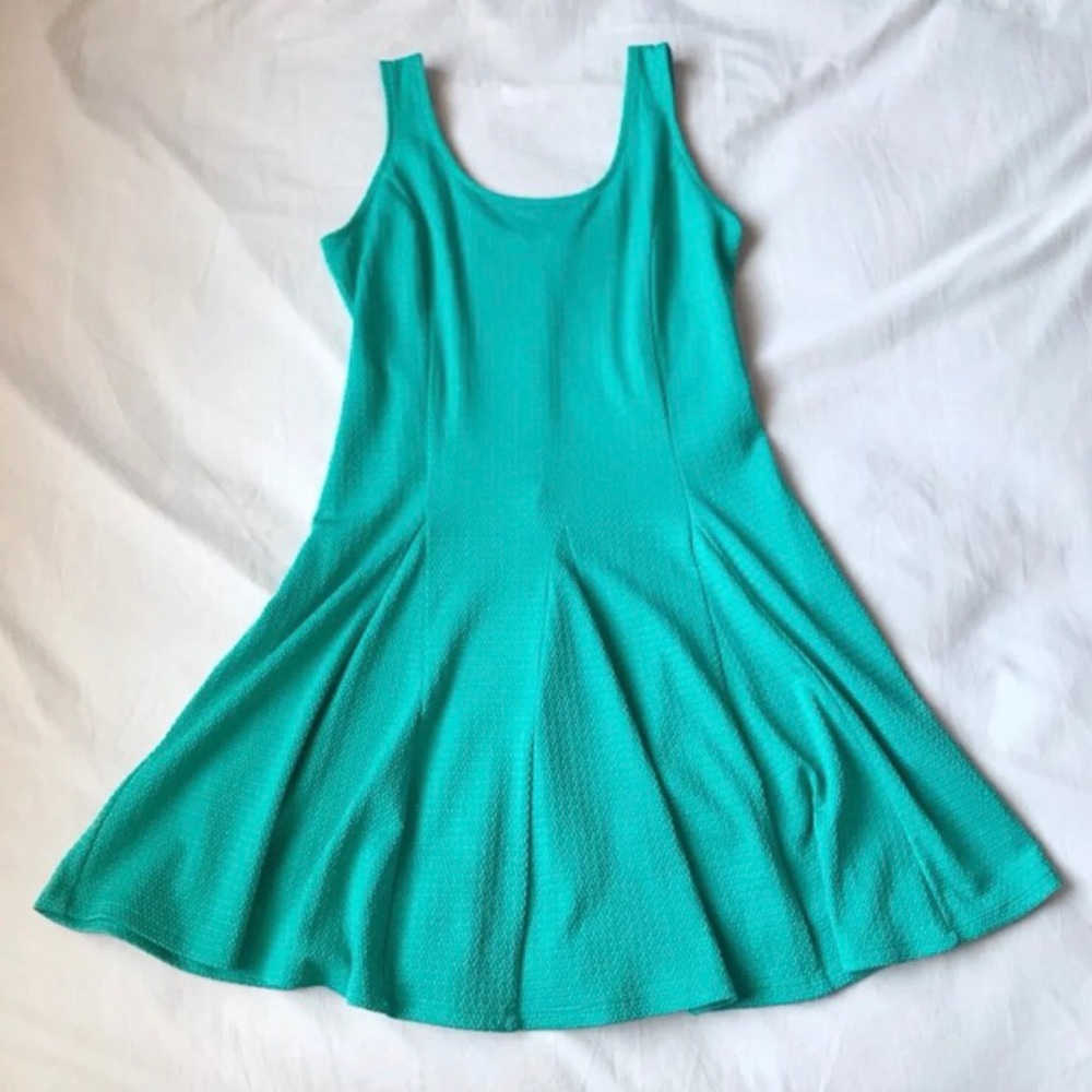 Khol’s Kandy Kiss Teal Circle Dress